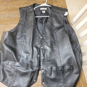 Roper vest black 3X